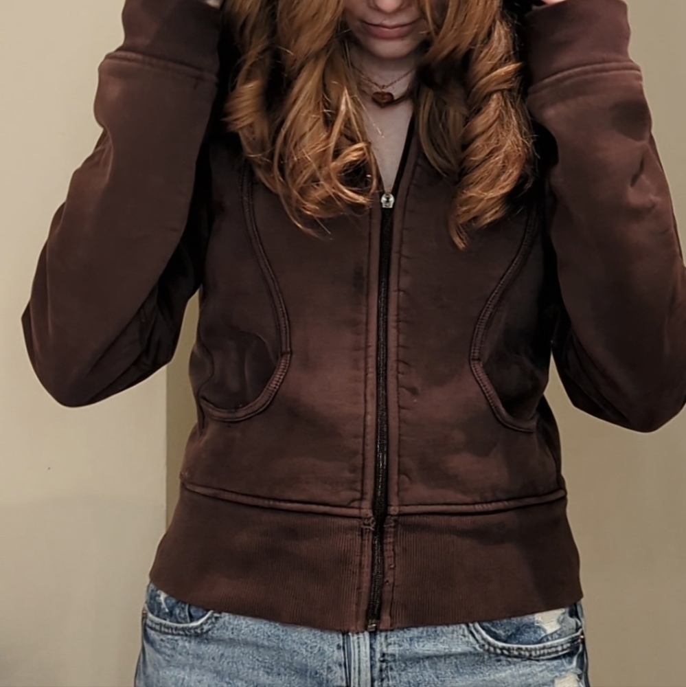 Brown Lululemon Jacket size Medium
